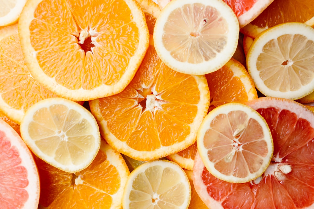 Arance ricche di vitamina C